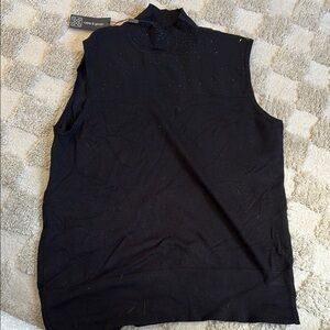 Black Men's Sweater Vest